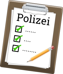 Voraussetzungen Polizei